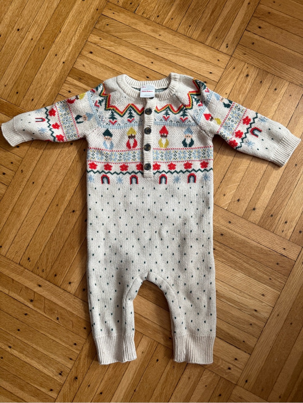 Hanna Andersson Sweater onsie